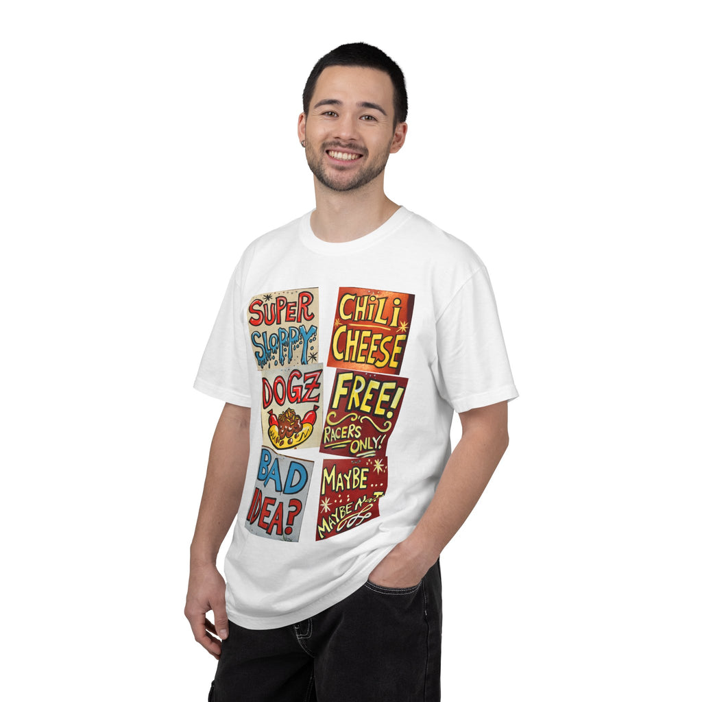 Very first Graphic T-Shirt We've Ever Made — "The Sloppy Signs Tee"
