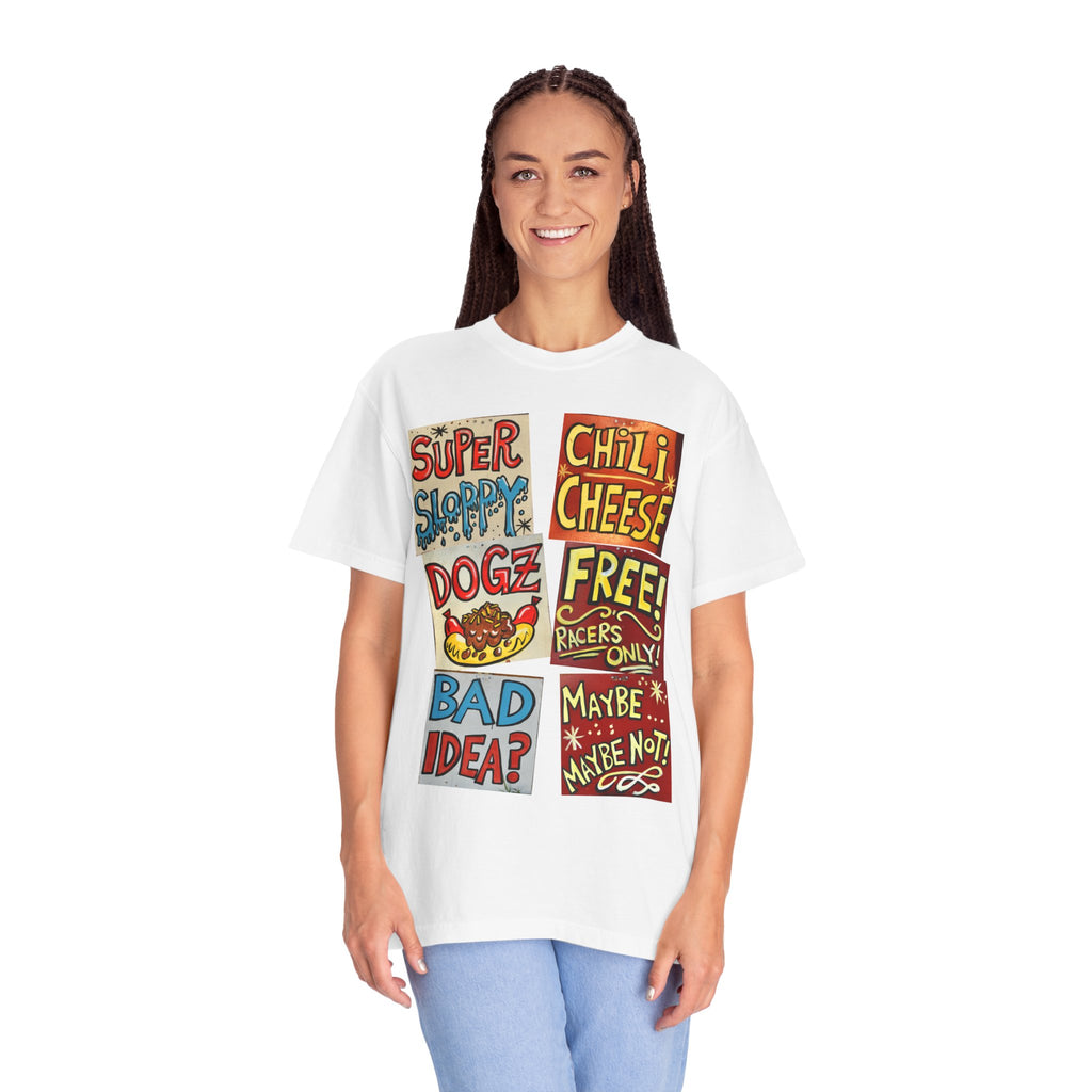 Very first Graphic T-Shirt We've Ever Made — "The Sloppy Signs Tee"